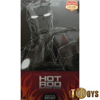 Hot Toys 1/6 Scale 
MMS 272-D08 
Marvel Iron Man 3 
Hot Rod Mark XXII