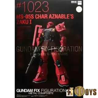 METAL COMPOSITE #1023 
Mobile Suit Gundam 
MS-05S Char's Aznable's Zaku I
