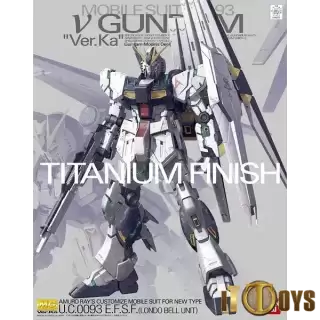 MG 1/100 Scale 
Char`s Counter Attack 
RX-93 Nu Gundam Ver.Ka Titanium Finish
