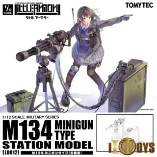 1/12 Scale 
LittleArmory [LD012] 
M134 Mini Gun Type (Station Model)